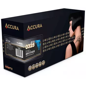 ACCURA saderīga tonera kasetne ciāna Brother TN-325C/TN-320C aizstāšanai
