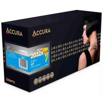 ACCURA Toner Cartridge HP No. 415X (W2032X) Yellow - Compatible Replacement High Yield