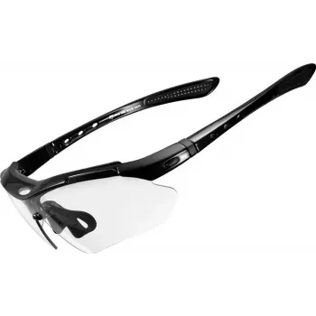 ROCKBROS Fotohromās riteņbraukšanas brilles UV400 TR90 rāmis - Melns
