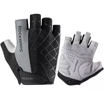 ROCKBROS Cycling Gloves S109GR Size M Grey
