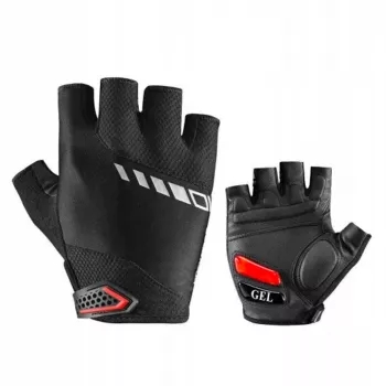 ROCKBROS Cycling Gloves S143-BK L Gel Padding Half Finger Black