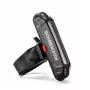 ROCKBROS A54BK Aizmugurējais velo lukturis ar Micro USB kabeli - Melns