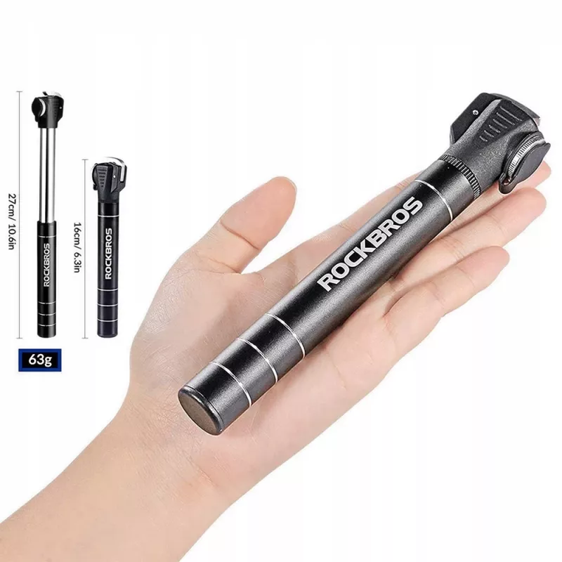 ROCKBROS Mini Hand Pump JG-1040B Melns