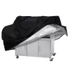 HURTEL Waterproof Protective Cover XXL Black for Grill, Bicycle, Motorcycle, Garden Furniture
