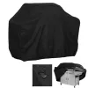 HURTEL Waterproof Protective Cover XXL Black for Grill, Bicycle, Motorcycle, Garden Furniture