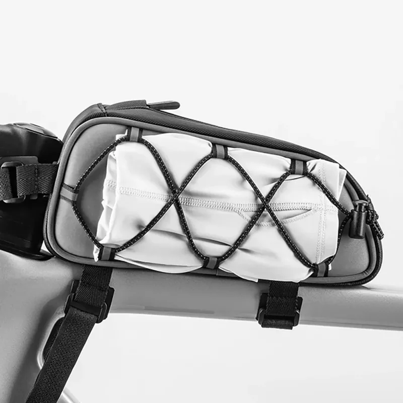 Rockbros Bicycle Frame Bag 0.9 L Silver