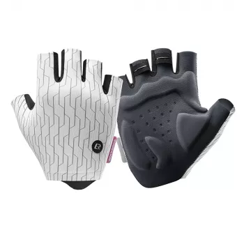 ROCKBROS MTB Cycling Gloves Half Finger Size S White Black