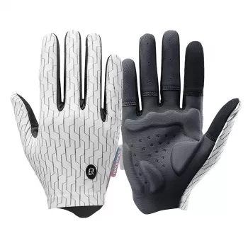 Rockbros Sports Gloves Full Spring-Summer Size L - White-Black