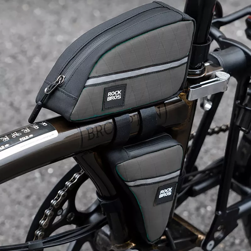 ROCKBROS Bicycle Frame Bag 0.8L Black