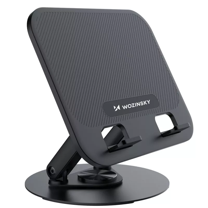 Wozinsky WRS-K75 Rotating Laptop and Tablet Stand - Black