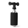 ROCKBROS CO2 Inflator Head CNC Aluminum Alloy Valve Head for Presta/Schrader - Black