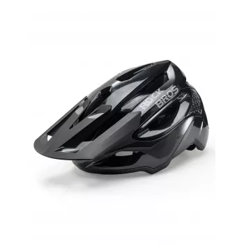 ROCKBROS LK-99 kalnu velosipēda ķivere ar regulējamu vizieri un magnētisko sprādzi 58-62 cm Melna