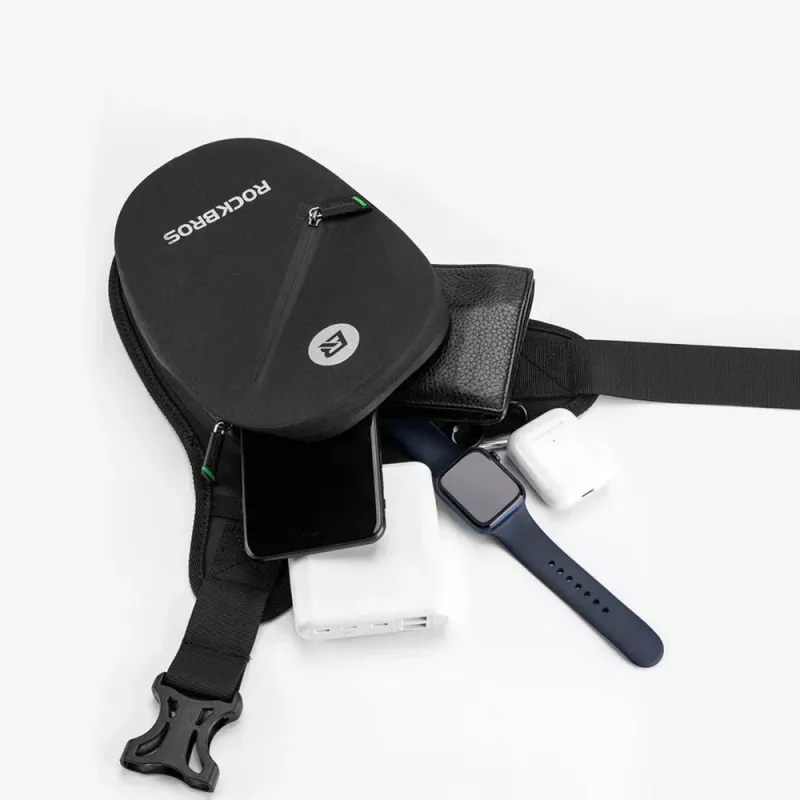 ROCKBROS AS-081 motocikla augšstilba soma, melna, 1 L