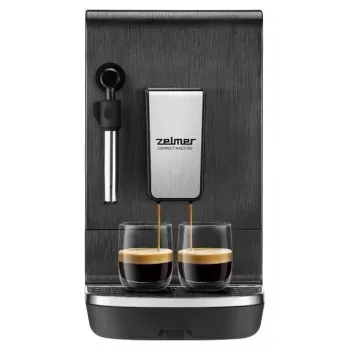 Zelmer Compact Maestro ZCM8110 Espresso Machine, Black, 1050 W, 15 bar