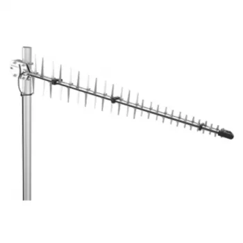 Poynting A-LPDA-0092-04 virziena log-periodiskā dipolu bloka antena, 698-960/1710-2700 MHz, 11 dBi, SMA vīrišķais, sudraba