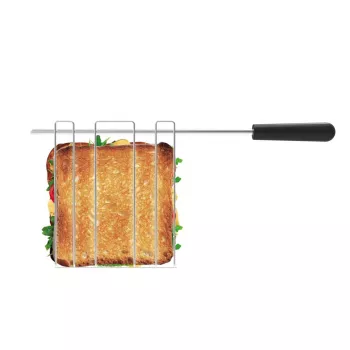Dualit Pinza Toast Classic Toaster 2 Slice Polished Chrome