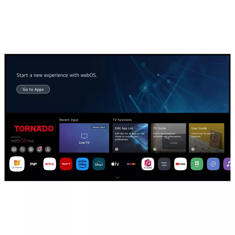Tornado 50US4301X 50 collu 4K UHD Smart TV
