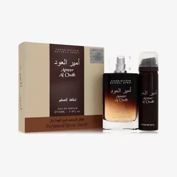Lattafa Duo Ameer Al Oudh Eau de Parfum 100ml + Perfumed Spray 50ml Gift Set