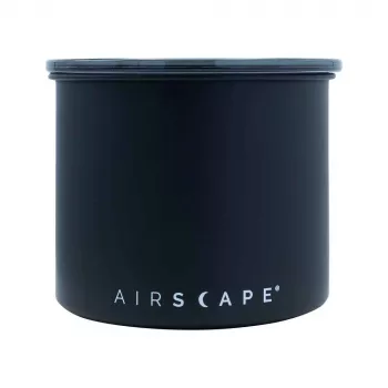 Airscape® Stainless Steel Aroma Canister Small, Matte Black