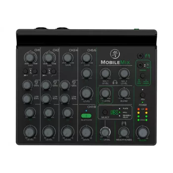 Mackie MobileMix - Portatīvais audio/straumēšanas mikseris