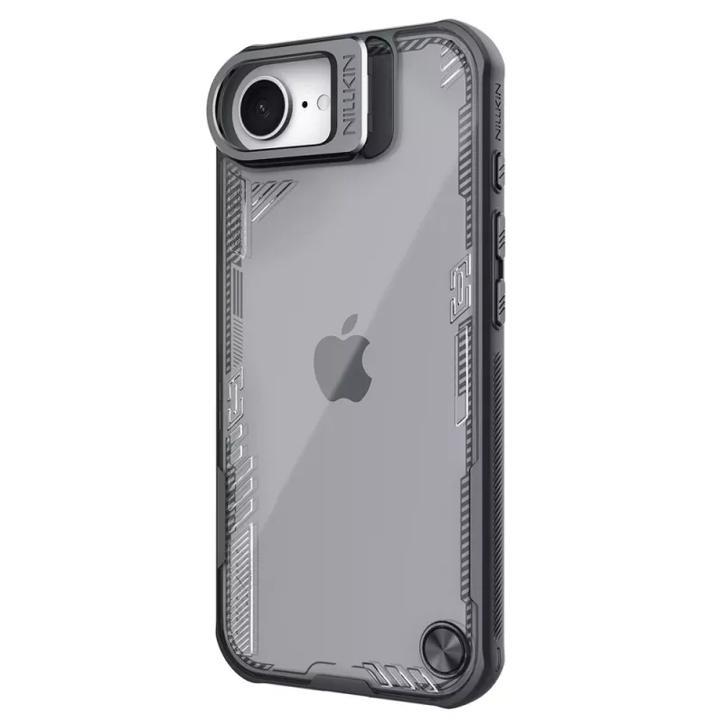 Nillkin Iceblade Prop Case with Kickstand for Apple iPhone 16e / 17e - Black