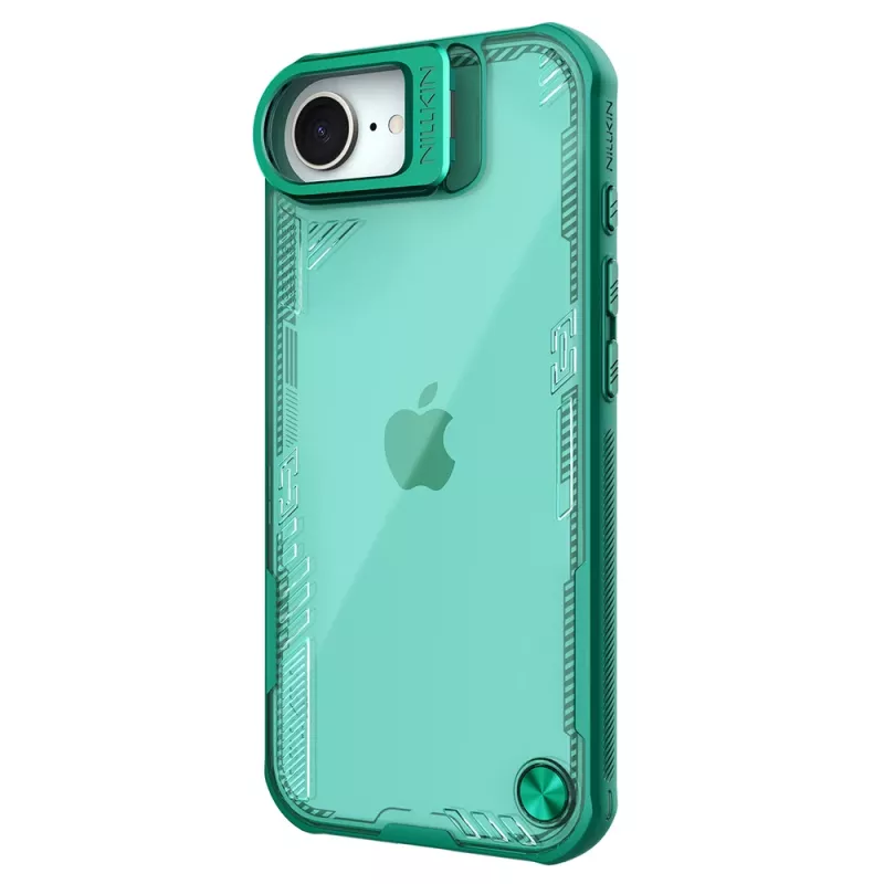 Nillkin Iceblade Prop Case with Kickstand for Apple iPhone 16e / 17e - Green