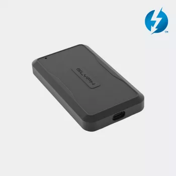 Glyph Atom PRO 4 TB USB-C Thunderbolt 3 Portable SSD - Black