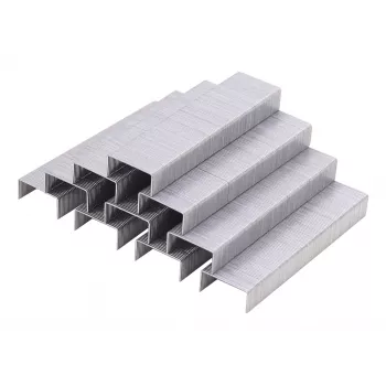 Deli EXPERT Staples 26/6, 1000 Pieces, Galvanized Steel, Silver