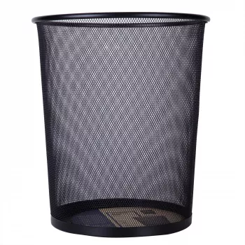 Deli Mesh Waste Bin 18L Black