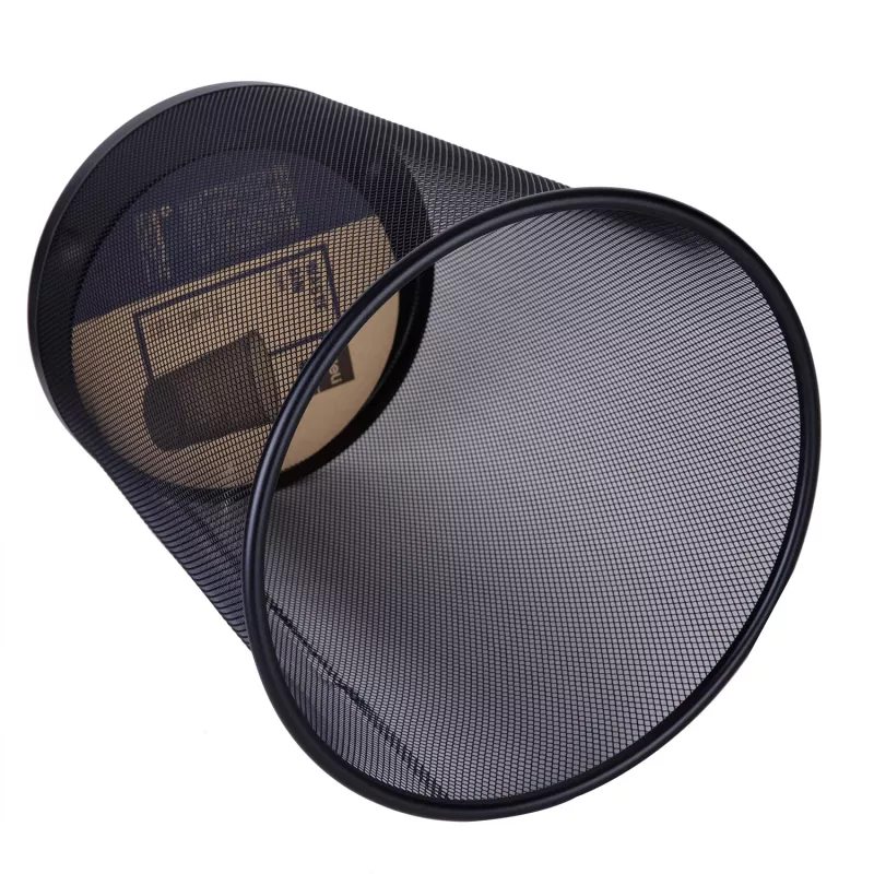 Deli Mesh Waste Bin 18L Black