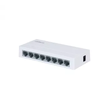 DAHUA PFS3008-8ET-L-V2 nepārvaldāms 8 portu slēdzis, 10/100Mbps (bez PoE)