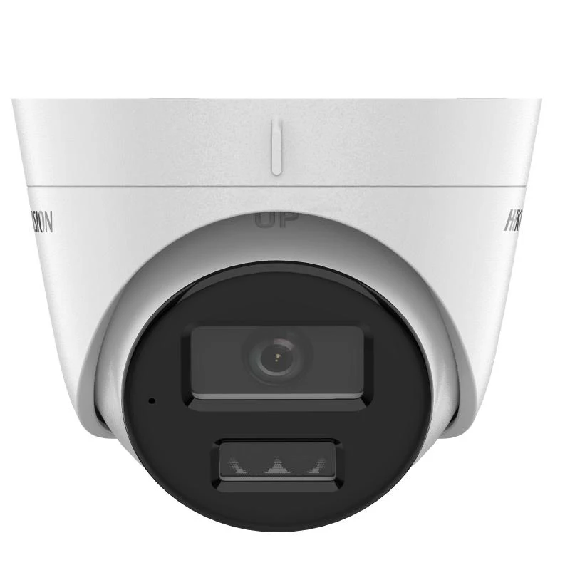 Hikvision DS-2CD1323G2-LIU 2 MP Turret Network Camera ar Dual Light, 2.8 mm objektīvu, PoE, IP67