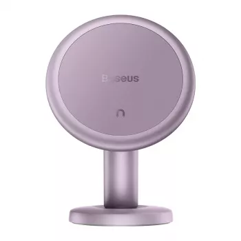 Baseus C01 Magnētiskais auto telefona turētājs panelim Purpursarkans