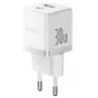 Baseus Palm 30W USB-C USB-A Wall Charger White EU Plug