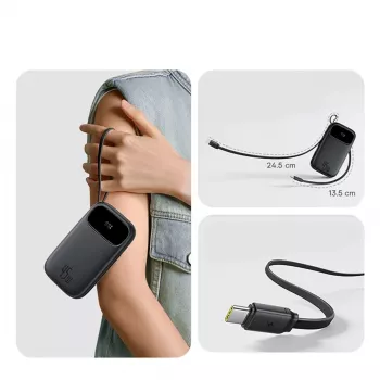 Baseus EnerFill FC31 QPow3 20000 mAh 45W Power Bank Black