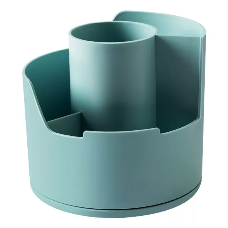 Deli LonGreen Pen Holder 12x12x11 cm Light Blue