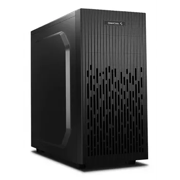 Deepcool MATREXX 30 Micro-ATX korpuss ar 500W barošanas bloku, akrila logs, melns