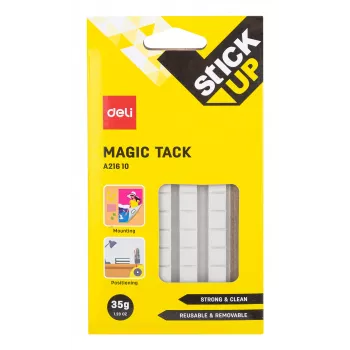 Deli Stick Up Adhesive Pads 75 Pieces White