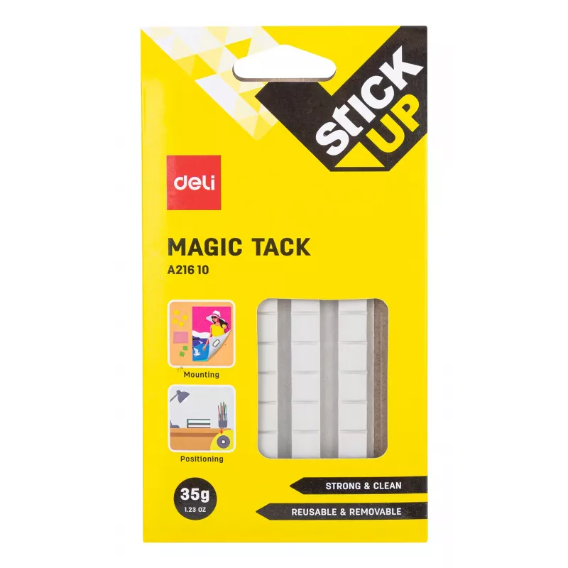 Deli Stick Up Adhesive Pads 75 Pieces White