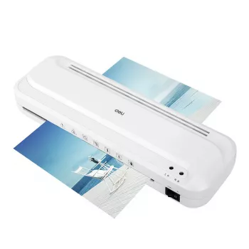 Deli E2132 A4 Office Laminators - karstā un aukstā laminēšana, 250 mm/min, 2 veltņi