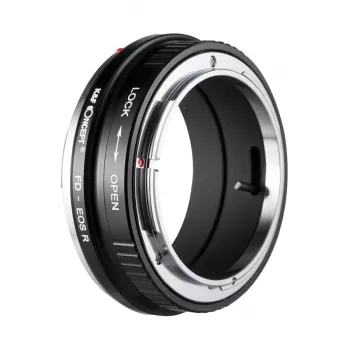 K&F Concept Lens Mount Adapter Canon FD to Canon RF (Black)