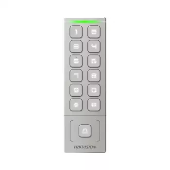 Hikvision DS-K1T809EX sejas atpazīšanas terminālis ar 8 inch IPS skārienekrānu, 2 MP divu objektīvu kameru, 50 000 seju ietilpību