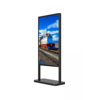 Dahua DS Indoor Floor Stand DHI-LDV65-PAI400L 65 collu ekrāniem, Melns, 50kg slodze, VESA 400x400