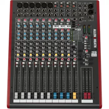 Allen & Heath ZED 12FX 12 kanālu analogs mikseris ar USB un efektiem