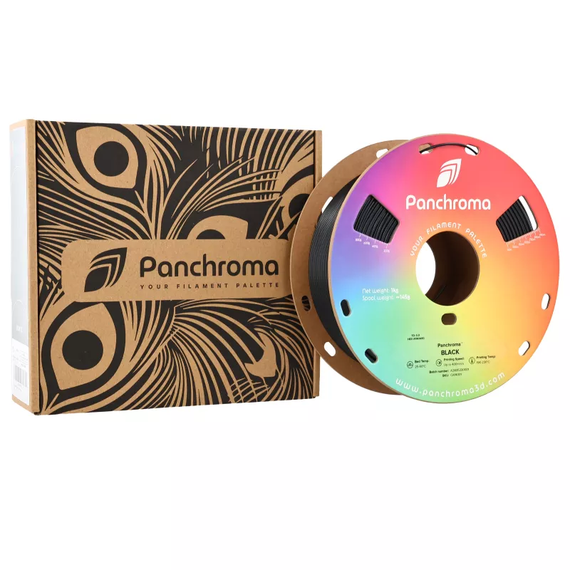 Polymaker Panchroma CoPE 3D printera filamenta rullis, 1.75 mm, 1 kg, melns