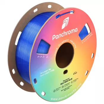 Polymaker Panchroma PLA Silk 3D printera filamenta, 1.75 mm, 1 kg, Dark Blue