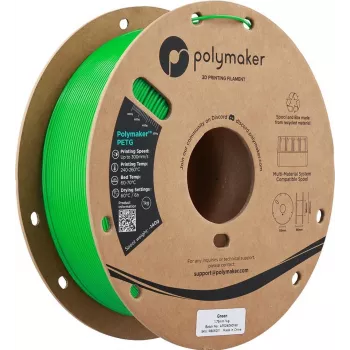 POLMASK PETG 1.75mm Green 1kg Polymaker 3D Filament (PB05011)