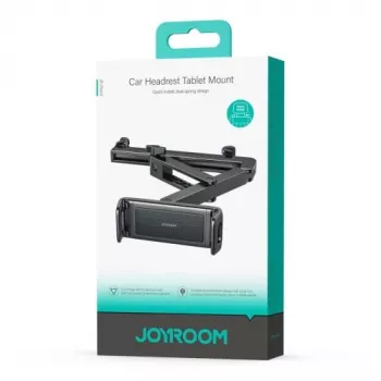 Joyroom JR-ZS433 Auto Galvas Balsta Stiprinājums Viedtālruņiem un Planšetdatoriem - Melns