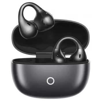 realme Buds Clip Czarne Melni Vadu Austiņas ar 3.5mm Jack un Mikrofonu