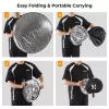 K&F Concept 5-in-1 Collapsible Round Reflector 80cm ar pārnēsāšanas somu (KF18.0002)